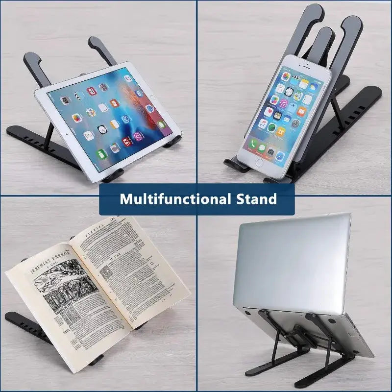 Foldable Laptop Stand Portable Notebook Support Base Holder by All Mart Bristol Ltd