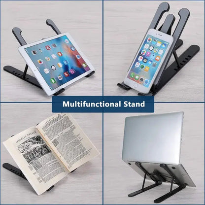 Foldable Laptop Stand Portable Notebook Support Base Holder by All Mart Bristol Ltd