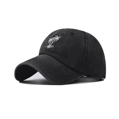 Fashion WASHED DENIM Baseball Cap Men Women Distressed Faded Caps Sunscreen Hats Adjustable Baseball Hats Outdoor Sports Hats by All Mart Bristol Ltd