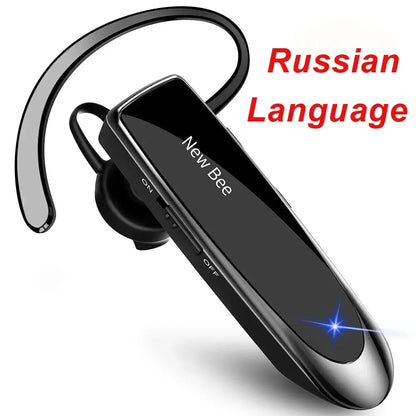 New Bee Bluetooth Wireless Headset Earbuds Earphones With Micro Ear Hook Handsfree for Driving Business Headphones by All Mart Bristol Ltd