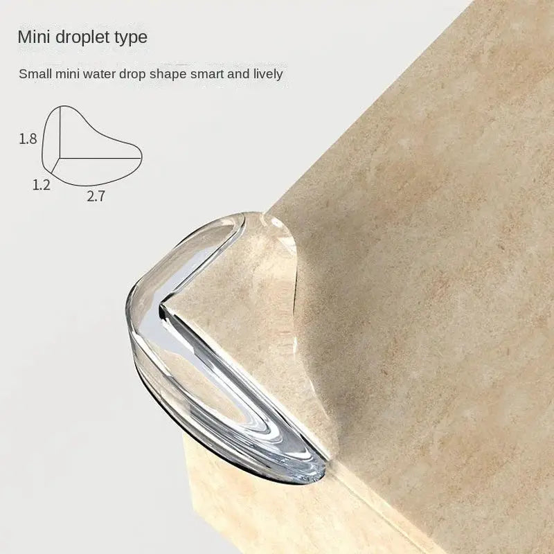 Transparent Silicone Furniture Corner Guards for Child Safety by All Mart Bristol Ltd