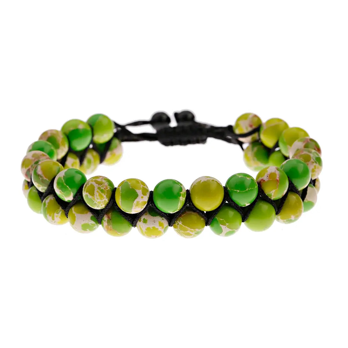 Fashion Men Bracelets Hematite Tiger Eye Double Layer Row Bracelets Pulsera Hombre Magnetic Health Protection Healing Bracelets by All Mart Bristol Ltd