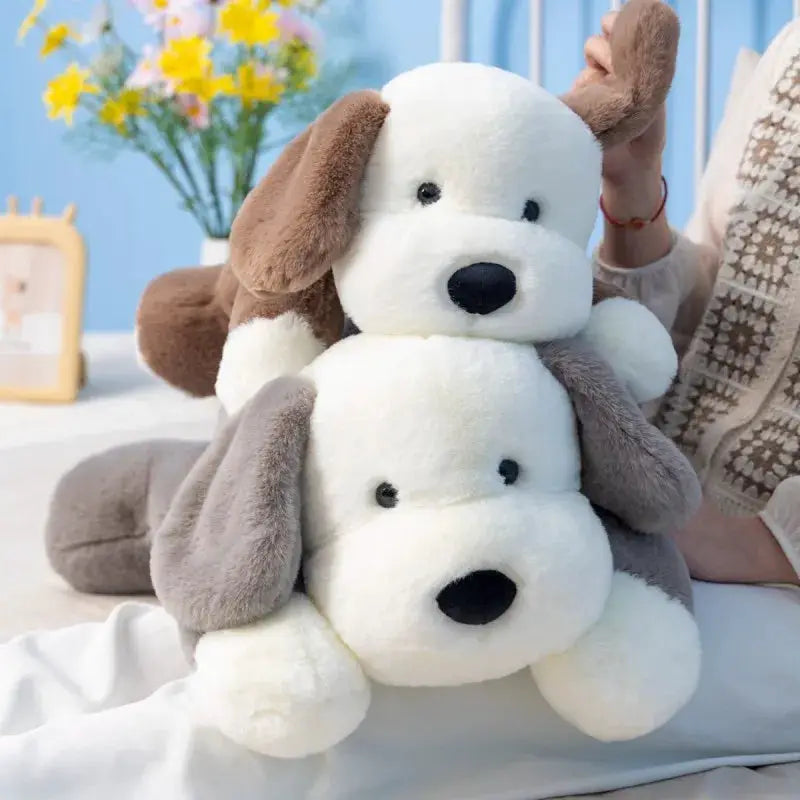 30cm Cut Lying Dog Plush Toys Pillow Stuffed Animal Comfort Soft Dolls Kids Birthday Gift Cartoon Anime Toy Christmas by All Mart Bristol Ltd