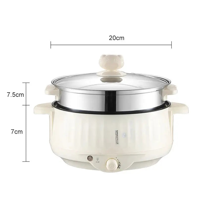 1.7L Electric Multicooker Non-Stick Pot for Small Kitchens by All Mart Bristol Ltd
