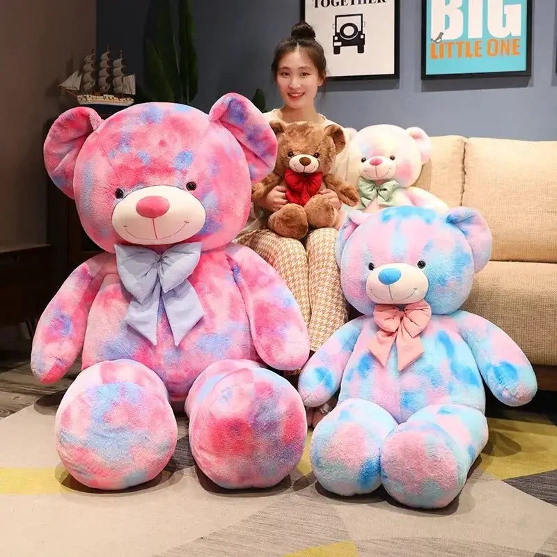 High Quality Giant American Bear Plush Doll Soft Animal Colorful Teddy Bear Stuffed Toys Kids Valentine Lover Birthday Gift by All Mart Bristol Ltd