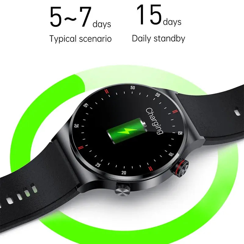 2023 New Bluetooth Call Smart watch Men Full touch Screen Sports fitness watch Bluetooth is Suitable For Android ios Smart watch by All Mart Bristol Ltd