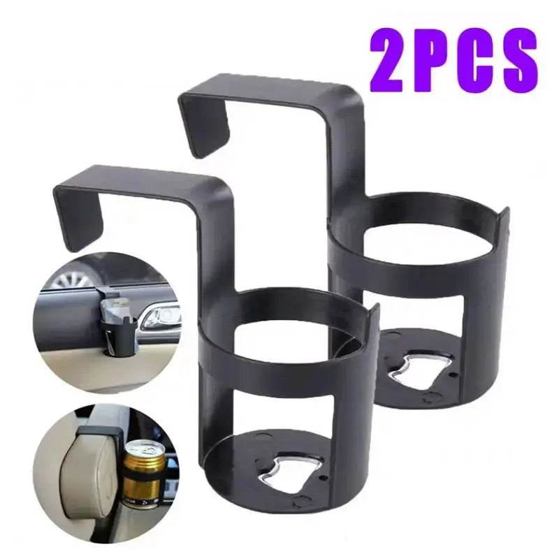 Car Drink Cup Holder Container Hook Window Door Mount Universal Durable Water Bottle Cup Stand for Auto Truck Interior Organizer by All Mart Bristol Ltd