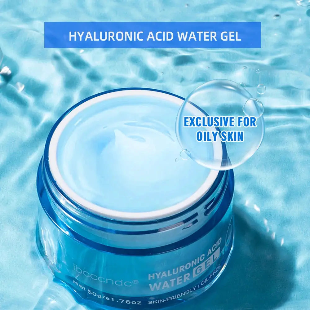 Hyaluronic Acid Gel Cream Hydrating Face Moisturizer For Hydrate&Smooth Extra-Dry Skin Nourishing Improve Dryness Facial Lotion by All Mart Bristol Ltd