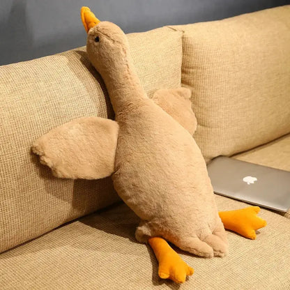50-190cm Giant Goose Plush Toys Soft Stuffed Boba Duck Sleep Pillows Cute Animal Big Goosey Floor Mat Dolls Girl Christmas Gifts by All Mart Bristol Ltd