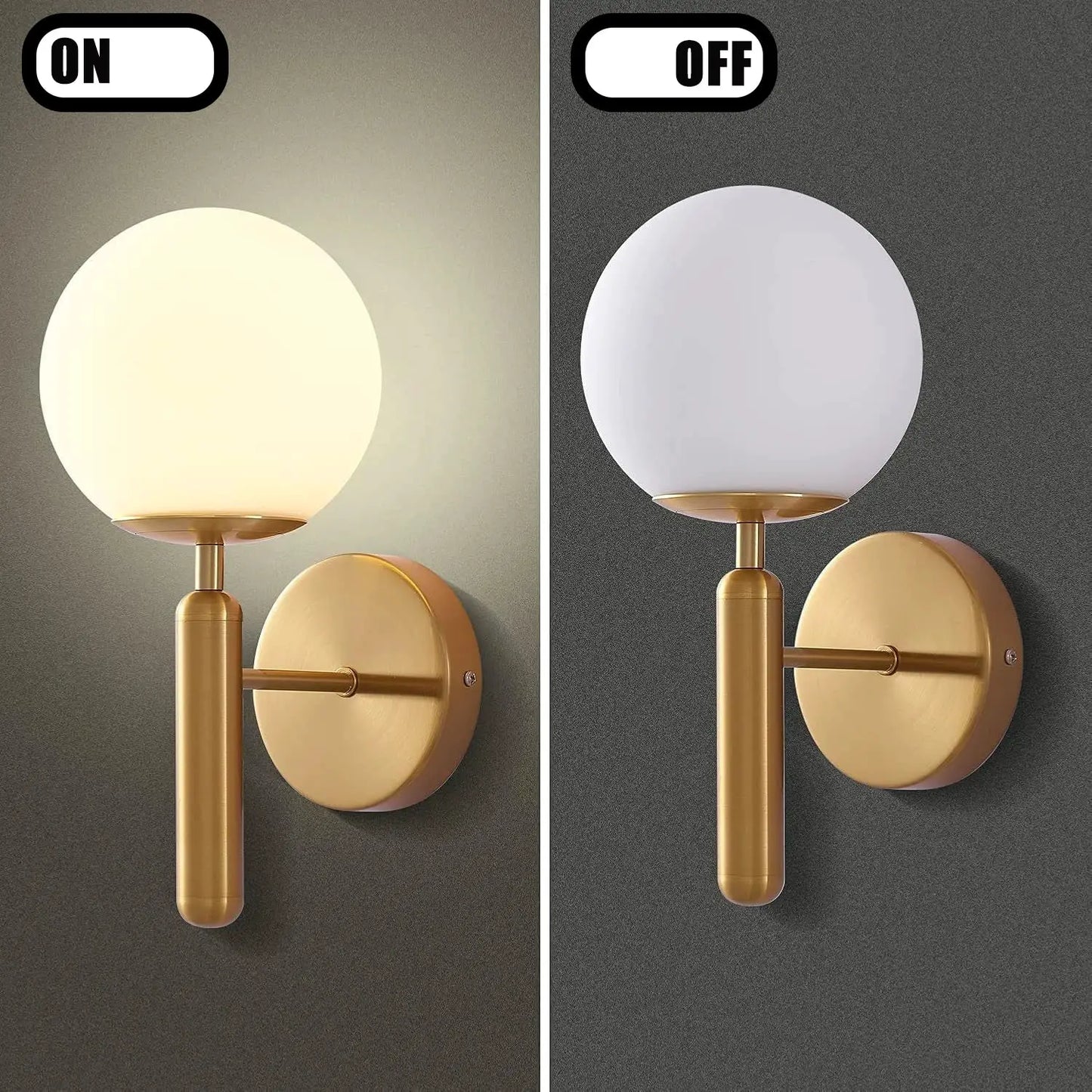 Modern Indoor Wall Light Lamp Suitable For Bedroom Bedside Living Room Home Decor Light Fixture by All Mart Bristol Ltd