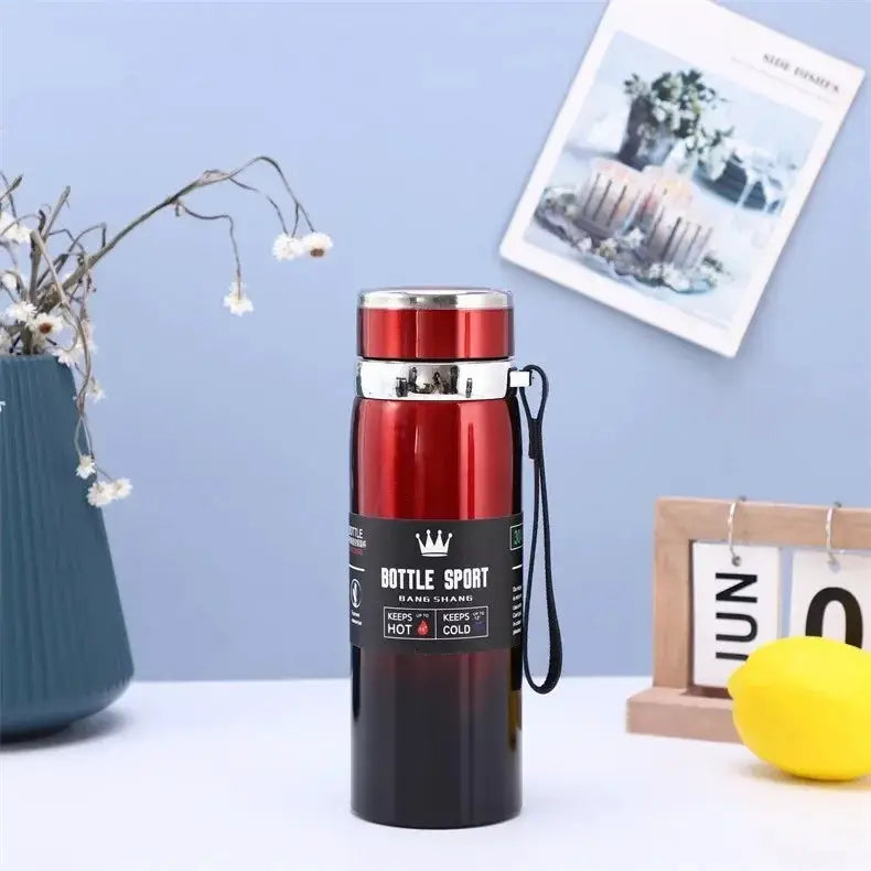 1000ml Thermal Water Bottle Thermos Vacuum Flask Double Stainless Steel Coffee Tea Insulated Cup Leakage-proof for Office by All Mart Bristol Ltd