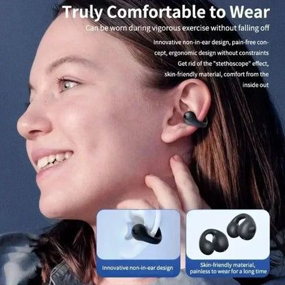 New Original T75 Bone Conduction Wireless Bluetooth 5.3 Headphones Sports Earphones HiFi Sound Quality Waterproof TWS Headset by All Mart Bristol Ltd