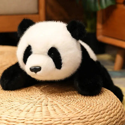 Kawaii Comfort Soft Animal Plush Throw Pillow Polar Bear Brown Bear Panda Lying On The Stuffed Animal Doll Pillow Decorate Room by All Mart Bristol Ltd