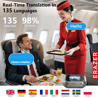 [AI Earphone]Translator Erazer XP6 Bluetooth Earphones Sleep ASMR Headset DIY Equalizer APP AI Wireless Headphones Office Travel by All Mart Bristol Ltd