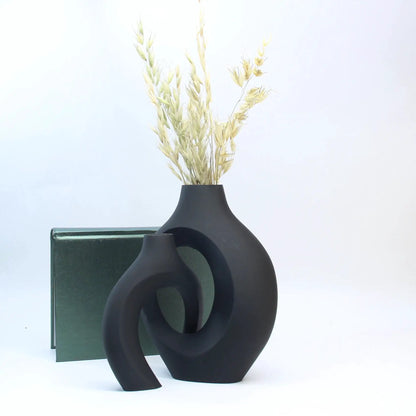 A Set of Hugging Vase Ornaments, Home Decoration Ornaments Vase, Dry Vase, Office, Entrance Cabinet Decorative Vase by All Mart Bristol Ltd