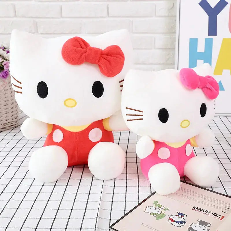 Big Size Sanrio Plush Hello Kitty Plush Room Decor Plushies Kawaii Dolls Hello Kitty Stuffed Animal Toy Ragdoll Home Xmas Gift by All Mart Bristol Ltd