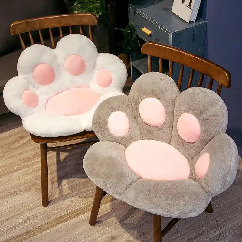70*60cm Kawaii Cat Paw Plush Toys Cute Soft Stuffed Floor Cushion Chair Sofa Butt Pad for Home Room Decoration Office Nap Dolls by All Mart Bristol Ltd