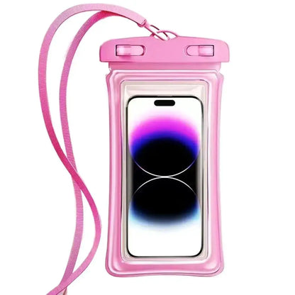 Transparent Waterproof Phone Case Touch Screen Under 7.0 inches Mobile Phone Cover with Lanyard Phone Sealed Bag Swimming&Diving by All Mart Bristol Ltd