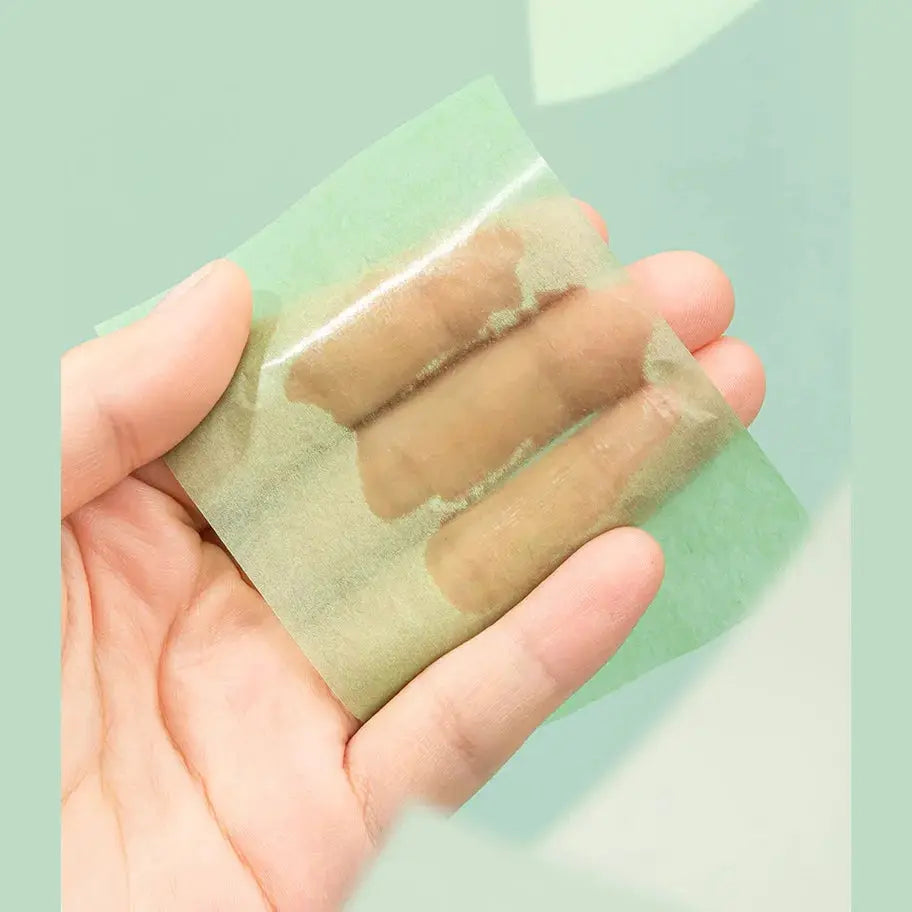 100 sheets Face Oil Absorbing Paper Oil Blotting Paper Oil Control Facial Cleansing Face Wipes Men Women Beauty Makeup Tools Acc by All Mart Bristol Ltd