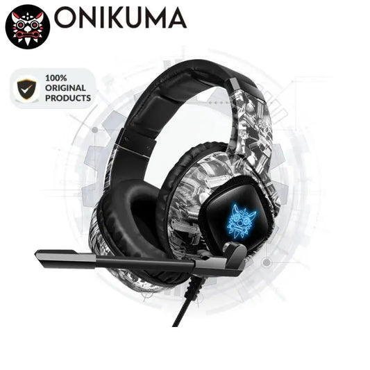 ONIKUMA K19 Gaming Headset Headphones Wired Noise Cancelling Stereo Earphones With Mic by All Mart Bristol Ltd