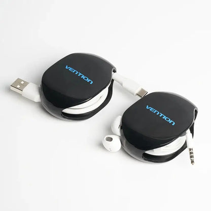 Vention Automatic Cable Winder Cord Organizer Holder for Headphones USB Cables and Phone Winding Automatic Cable Winder Machine by All Mart Bristol Ltd