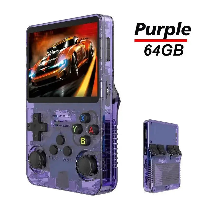 R36S Retro Gaming Console 3.5 Inch IPS Screen with Video Games Classic Emulator Open Source Portable Hand-held Gaming Console by All Mart Bristol Ltd