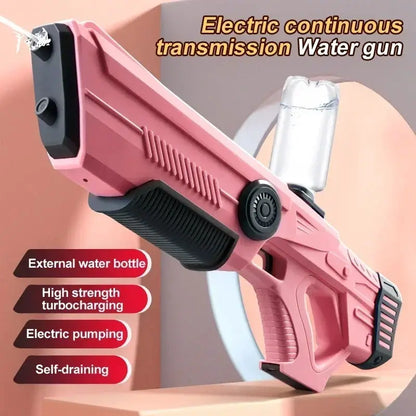 Electric Automatic Water Storage Gun Toys Portable Children Summer Beach Outdoor Fight Fantasy Spray Gun Toys Boy Kid Adult Game by All Mart Bristol Ltd