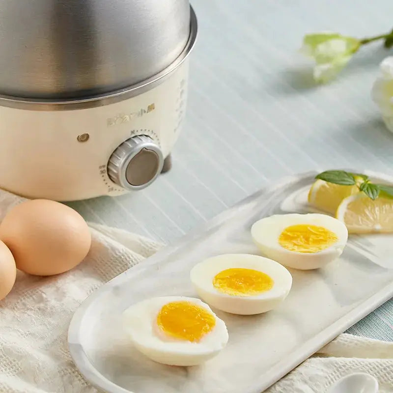 360W Electric Egg Boiler Breakfast Machine Multicooker Steamer Automatic Egg Cookers Home Egg Custard Steaming Cooker with Timer by All Mart Bristol Ltd