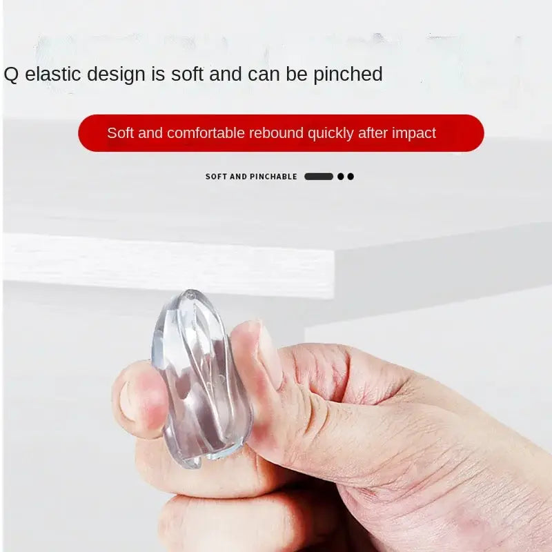 Transparent Silicone Furniture Corner Guards for Child Safety by All Mart Bristol Ltd