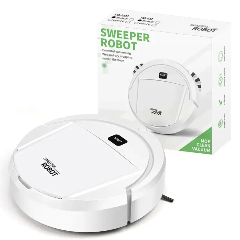 New Automatic Robot Vacuum Cleaner Smart Sweeping Dry Wet Cleaning Machine Charging Intelligent Vacuum Cleaner for Home by All Mart Bristol Ltd
