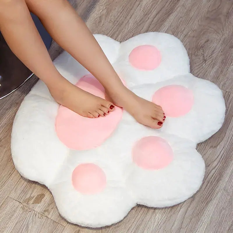 70*60cm Kawaii Cat Paw Plush Toys Cute Soft Stuffed Floor Cushion Chair Sofa Butt Pad for Home Room Decoration Office Nap Dolls by All Mart Bristol Ltd