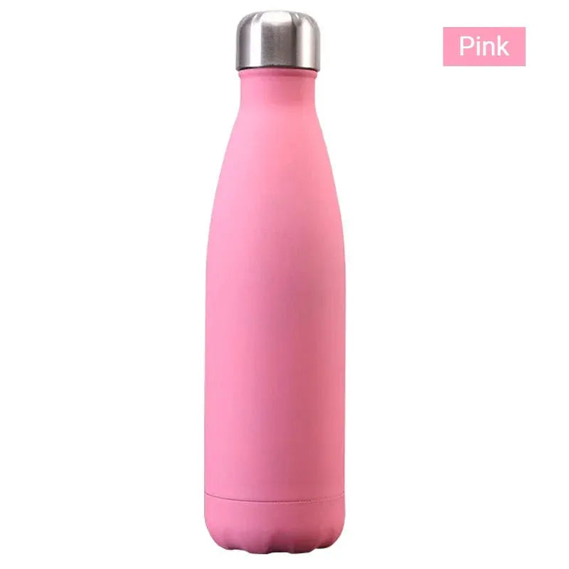 ZOUNICH 500ml Double-Wall Insulated Vacuum Flask Stainless Steel Water Bottle for Sport Water Bottles Portable Thermos Bottle by All Mart Bristol Ltd