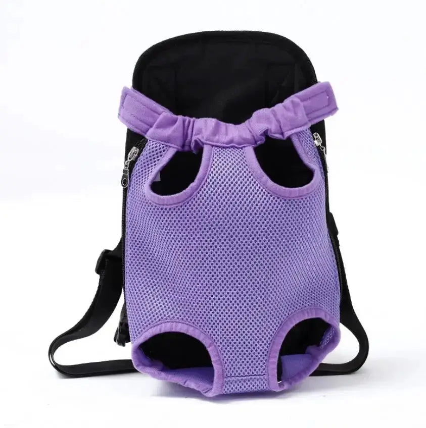 Adjustable Cat Carrier Bag Pet Double Shoulder Backpack Portable Bag Outdoor Travel Camping Hiking Cat Bag Dog Bag by All Mart Bristol Ltd