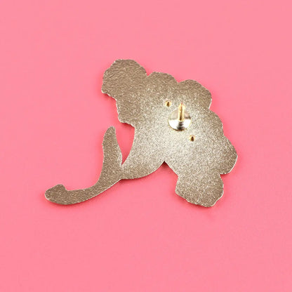 Punk Skull Flower Enamel Pins Women's Brooches Men Lapel Pins Badge on Backpack Costume Accessories Halloween Jewelry Gift by All Mart Bristol Ltd