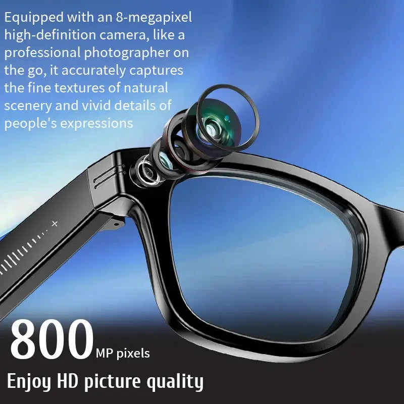 2025 New Upgrade Smart Glasses With Camera Video Recording AI Photo Recognition Bluetooth Call Translation Voice Sunglasses Men by All Mart Bristol Ltd