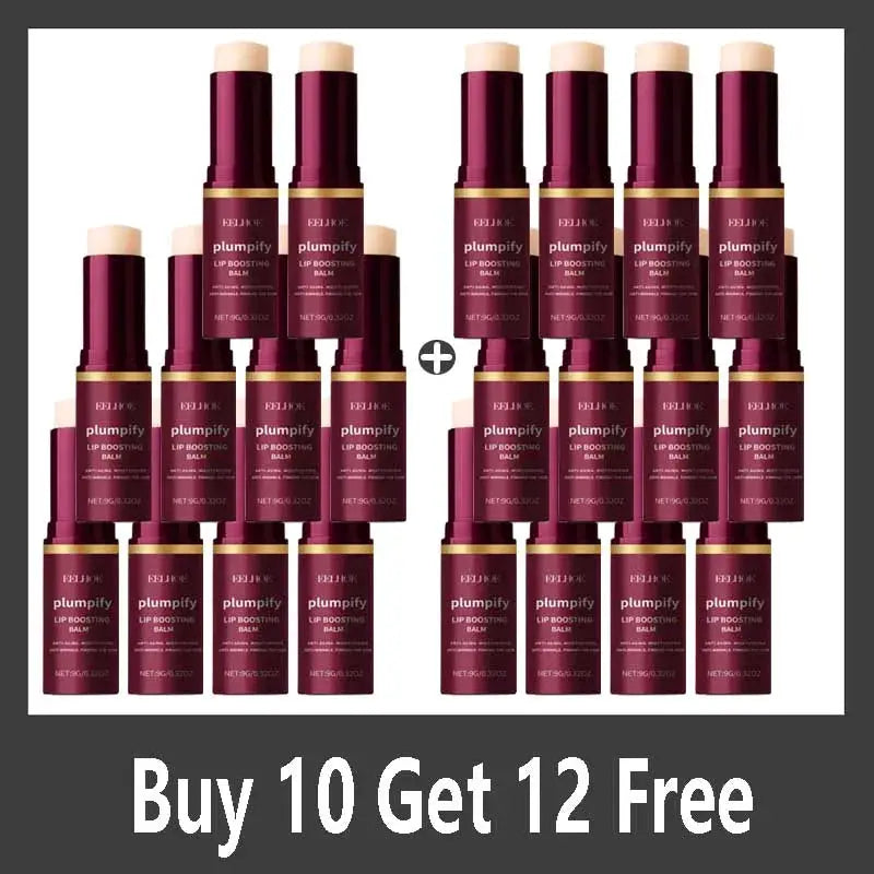 Fast Plumping Lip Balm Moisturizing Soft Lips Skin Plumper Gloss Oil Non-Sticky Daily Care Mask Beauty Makeup Cosmetics Products by All Mart Bristol Ltd