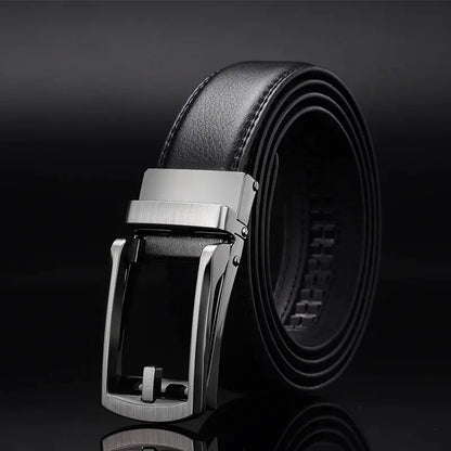 Men Belt Top quality cow genuine leather men's belt cowhide strap for male automatic buckle belts for men alloy buckle belt by All Mart Bristol Ltd