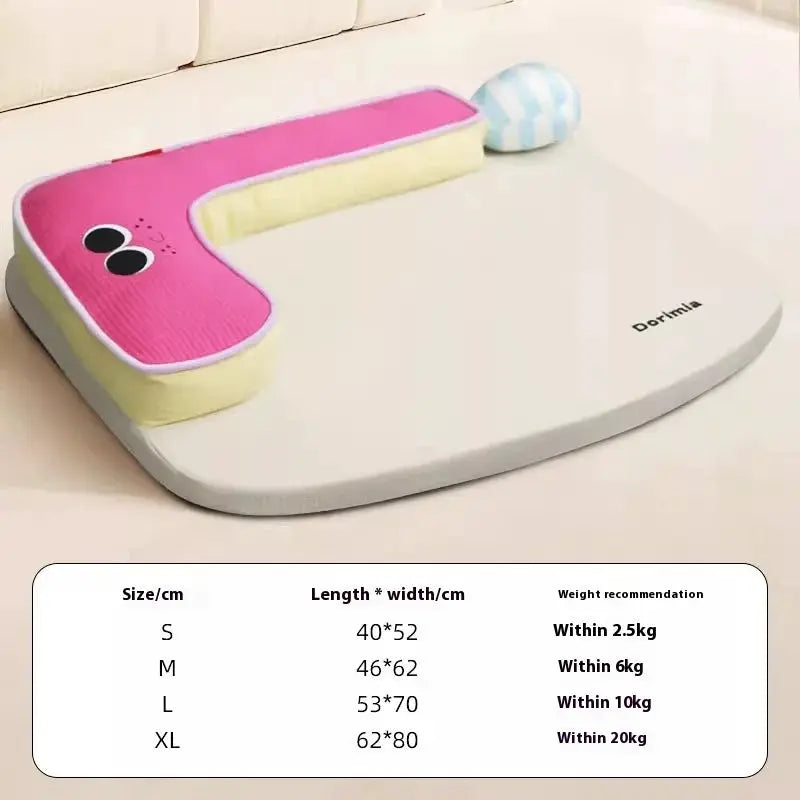 Dog Kennel All Year Round, Removable and Washable Dog Mat, Dog Bed Floor Mat, Summer Sleeping Mat, Summer Cat Sleeping Pet Bed by All Mart Bristol Ltd
