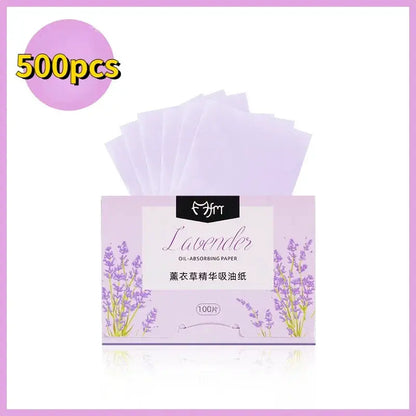 5 Box Matte Face Wipes Oil Control Oil-absorbing Face Cleaning Beauty Makeup Tools Accessories Facial Oil Blotting Sheets Paper by All Mart Bristol Ltd