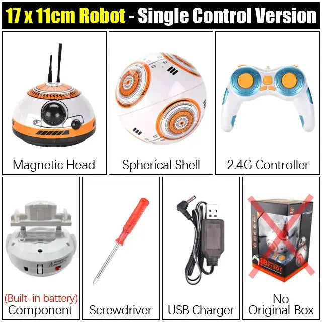 RC Robot 2.4G Radio Remote Control With Sound Watch Gesture Induction Sensor Intelligent Robot Car Model Kid Electronic Toy Gift by All Mart Bristol Ltd