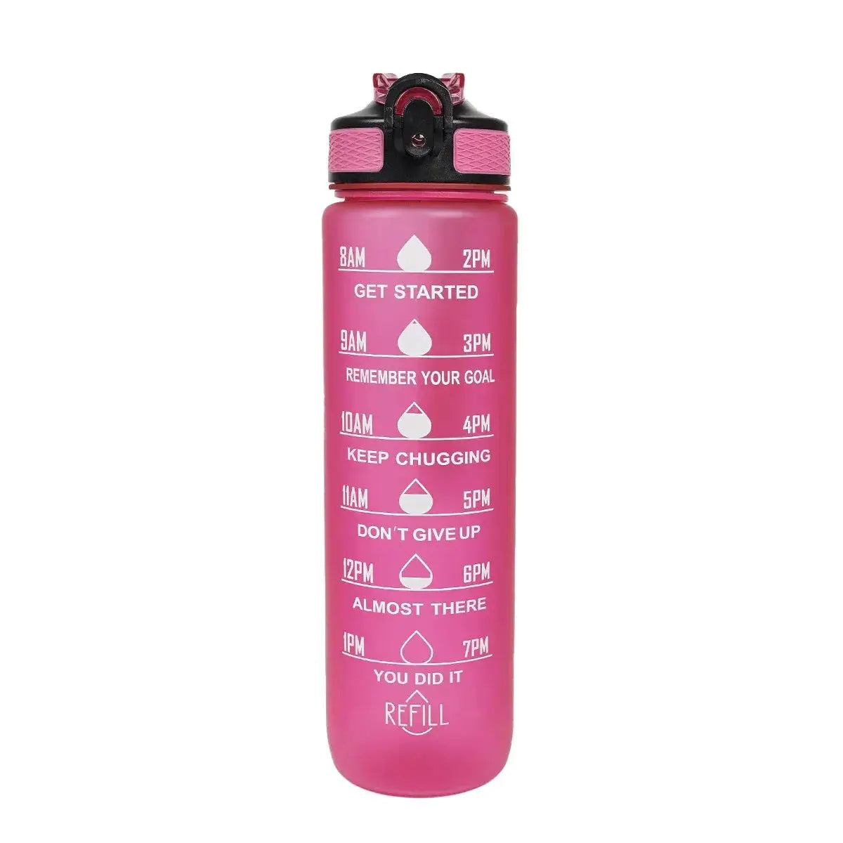 1L Water Bottle Portable Sport Water Bottle Pretty Drink Bottle Leakproof Gym Water Bottle for Outdoor Travel Fitness Cycling by All Mart Bristol Ltd
