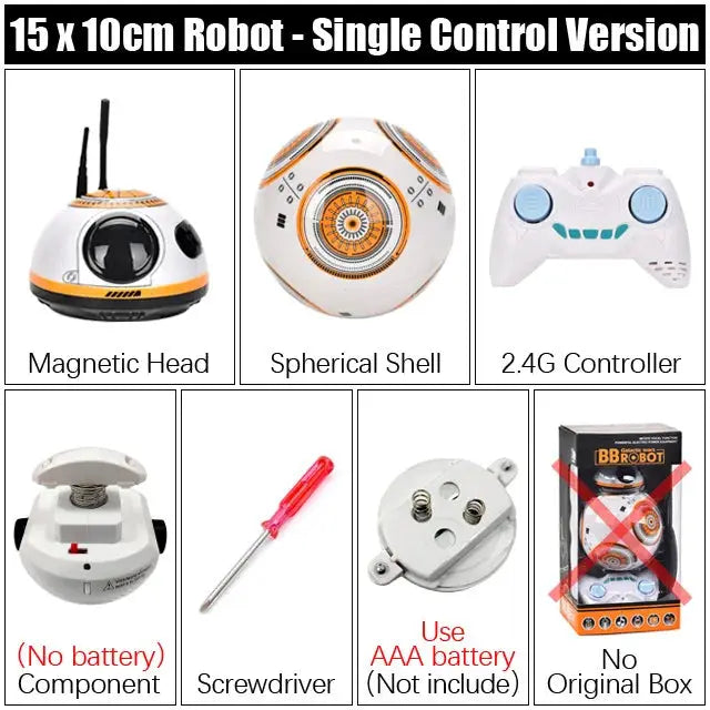 RC Robot 2.4G Radio Remote Control With Sound Watch Gesture Induction Sensor Intelligent Robot Car Model Kid Electronic Toy Gift by All Mart Bristol Ltd