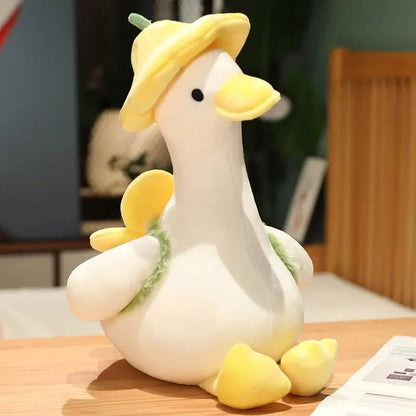 Lovely Duck Doll Flower Duck Plush Toy Stuffed Animal Plush Toy Best Gift Kawaii Plushie Toy Simulation Funny Doll by All Mart Bristol Ltd
