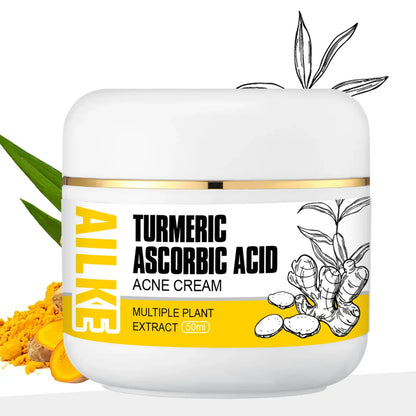 AILKE Organic Turmeric Lightening Skin Care Set, Reduce Acne, Improve Dullness, Hydration, Exfoliate, Clean and Smooths Skin by All Mart Bristol Ltd