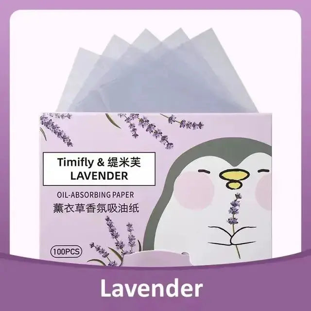 100 sheets Face Oil Absorbing Paper Oil Blotting Paper Oil Control Facial Cleansing Face Wipes Men Women Beauty Makeup Tools Acc by All Mart Bristol Ltd
