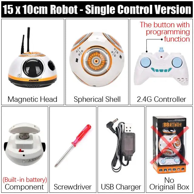 RC Robot 2.4G Radio Remote Control With Sound Watch Gesture Induction Sensor Intelligent Robot Car Model Kid Electronic Toy Gift by All Mart Bristol Ltd