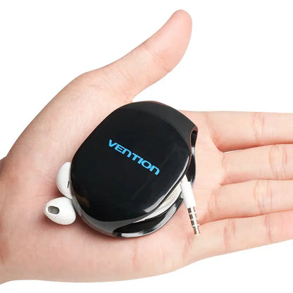 Vention Automatic Cable Winder Cord Organizer Holder for Headphones USB Cables and Phone Winding Automatic Cable Winder Machine by All Mart Bristol Ltd