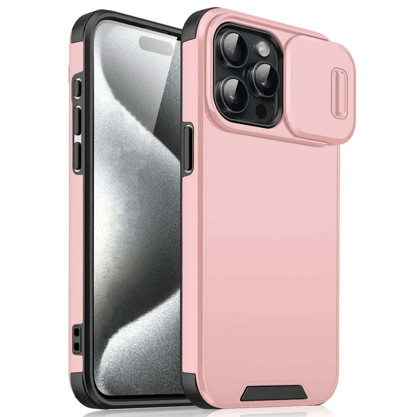Shockproof Case For iPhone 15 14 13 12 11 16 17 Pro Max 15 Plus 16E Cover Slide Camera Protective Cases For iPhone 17 Air 17Pro by All Mart Bristol Ltd