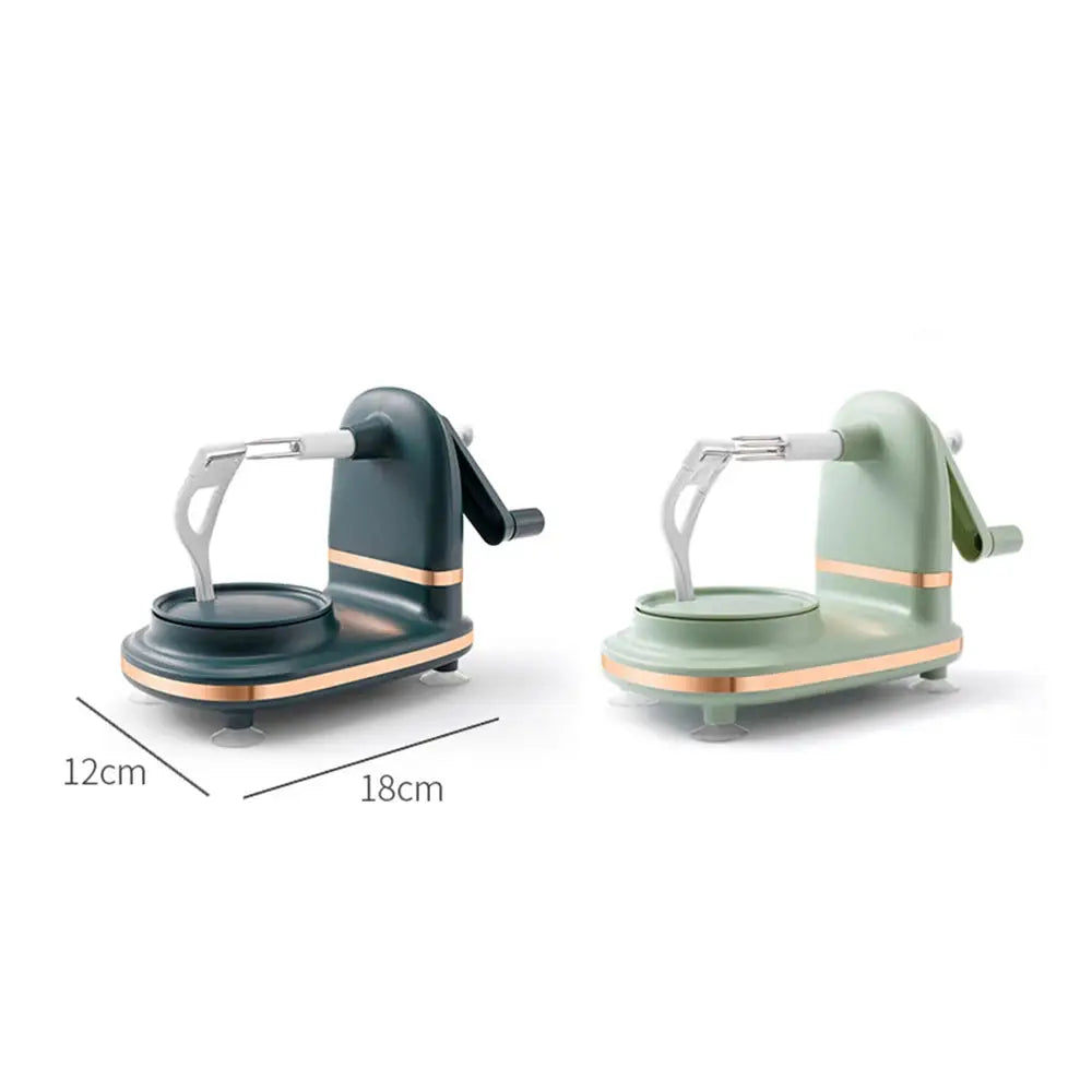 Manual Hand Crank Rotating Fruit Peeler and Slicer by All Mart Bristol Ltd