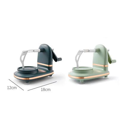 Manual Hand Crank Rotating Fruit Peeler and Slicer by All Mart Bristol Ltd